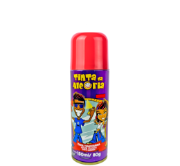 CARNAVAL TINTA P/CABELO SPRAY 150ML VERMELHO